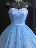Vintage 1950's 50s Strapless Homecoming Dress HZ1024