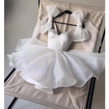 Simple A line Short Birthday Dress Red Homecoming Dresses HZ1024