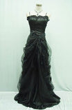 Sexy Spaghetti Straps Evening Dress Beading Prom Dress HZ1024