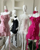 Sexy Sheath Homecoming Dress With Tiered Ruffle Skirt Bodice Birthday Outfits HZ1024