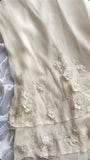 Pretty Mermaid Spaghetti Straps Satin Lace Prom Dresses Long Evening Dress HZ1024