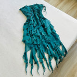 Vintage 18th Birthday A Line Strapless Homecoming Dresses Tea Length Party Dress HZ1024