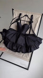 Cute A Line Straps Black Short Homecoming Dress HZ1024