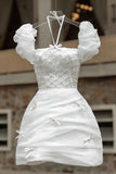 chic a-line sequin short homecoming dress 18th birthday outfits HZ1022