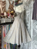 Beautiful Grey Spaghetti Straps A-line Prom Dress With Strappy Back HZ1022