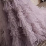Stunning Ball Gown Strapless Tulle Sweet 16 Dresses HZ1024