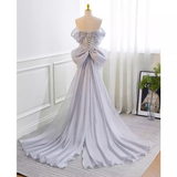 Sparkly Mermaid Blue Sequin Long Prom Dress HZ1024