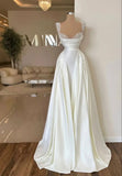 Fairytale Mermaid Satin Wedding Dresses For Bride HZ1024